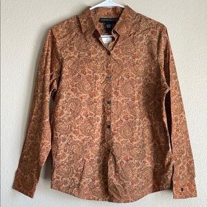 Statements Brown‎ Paisley Shirt